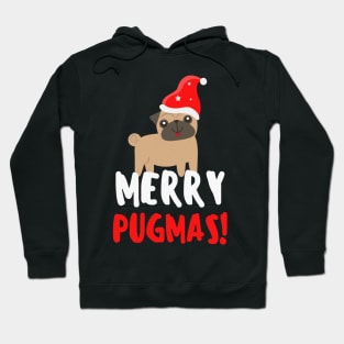Merry Pugmas - Pug Christmas Hoodie